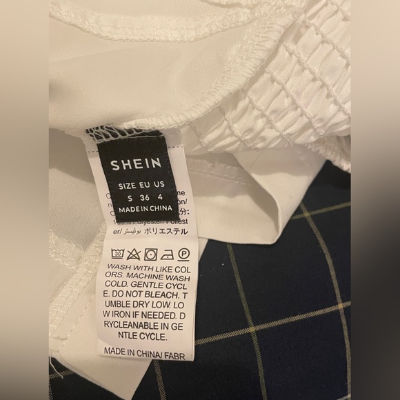 New SHEIN Asymmetrical Tube Top - Picture 7 of 7